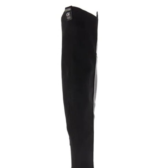 The Calvin Klein Pemmie KNEE-HIGH boots in Black- (NIB) Is ABOVE your knee - Picture 2 of 6